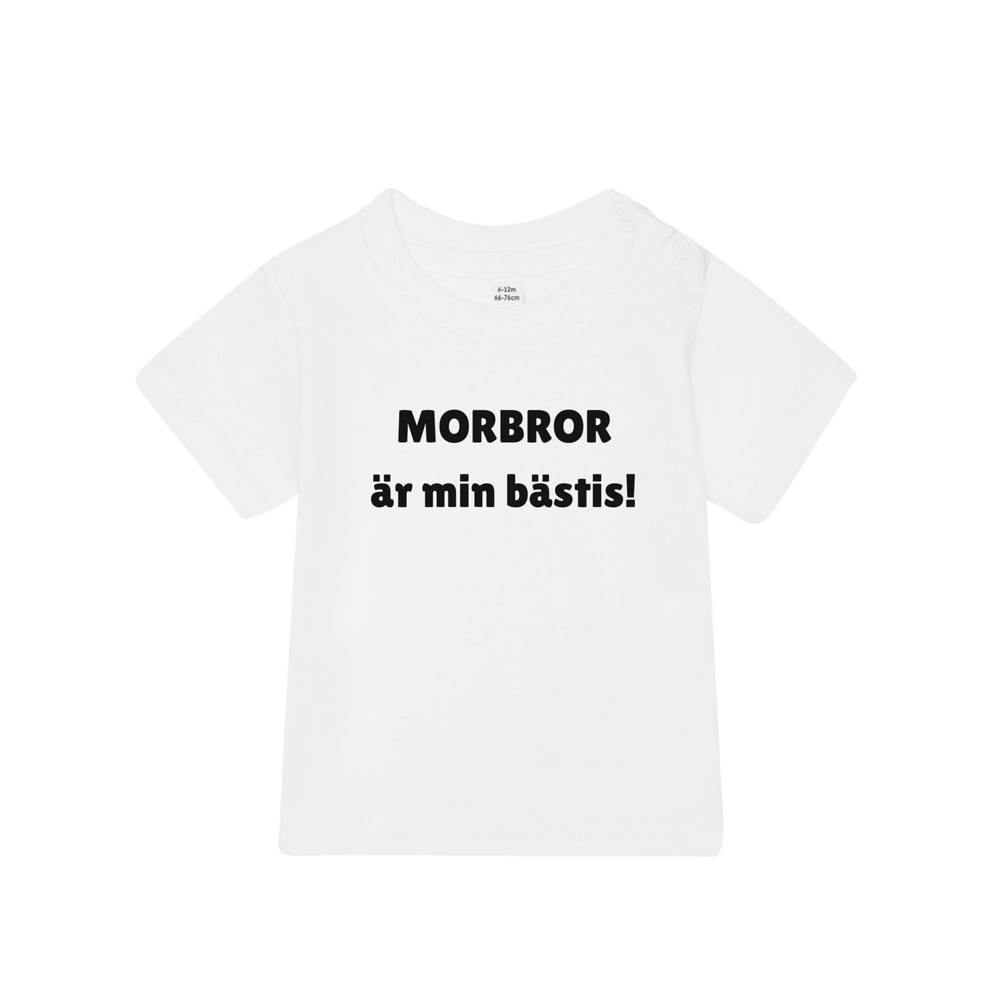 Barn t-shirt "MORBROR är min bästis!"