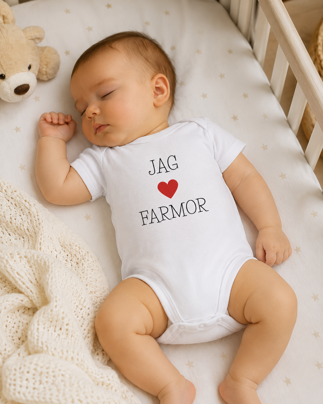 Jag älskar farmor babybody