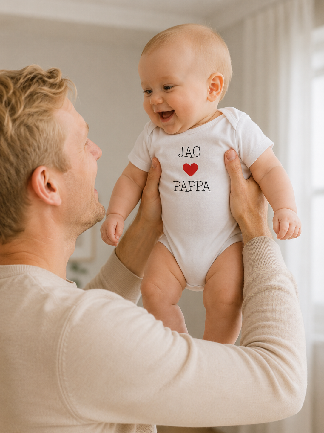Jag älskar pappa babybody