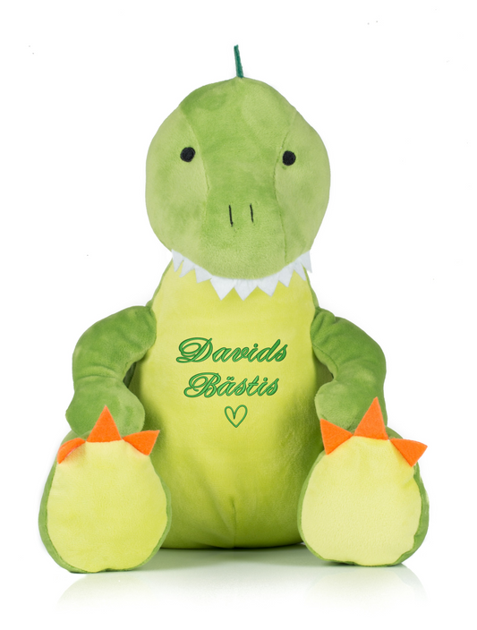 Dinosaurie Med Broderat Namn