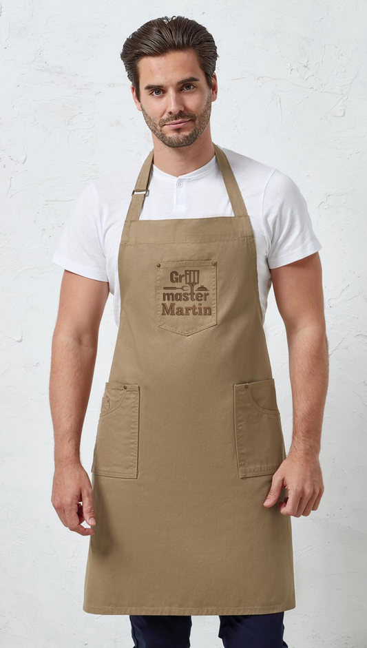 Personlig förkläde med namn