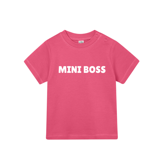 Barn t-shirt "MINI BOSS"
