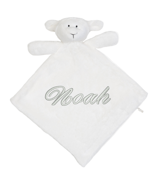 Får Snuttefilt med Broderat namn