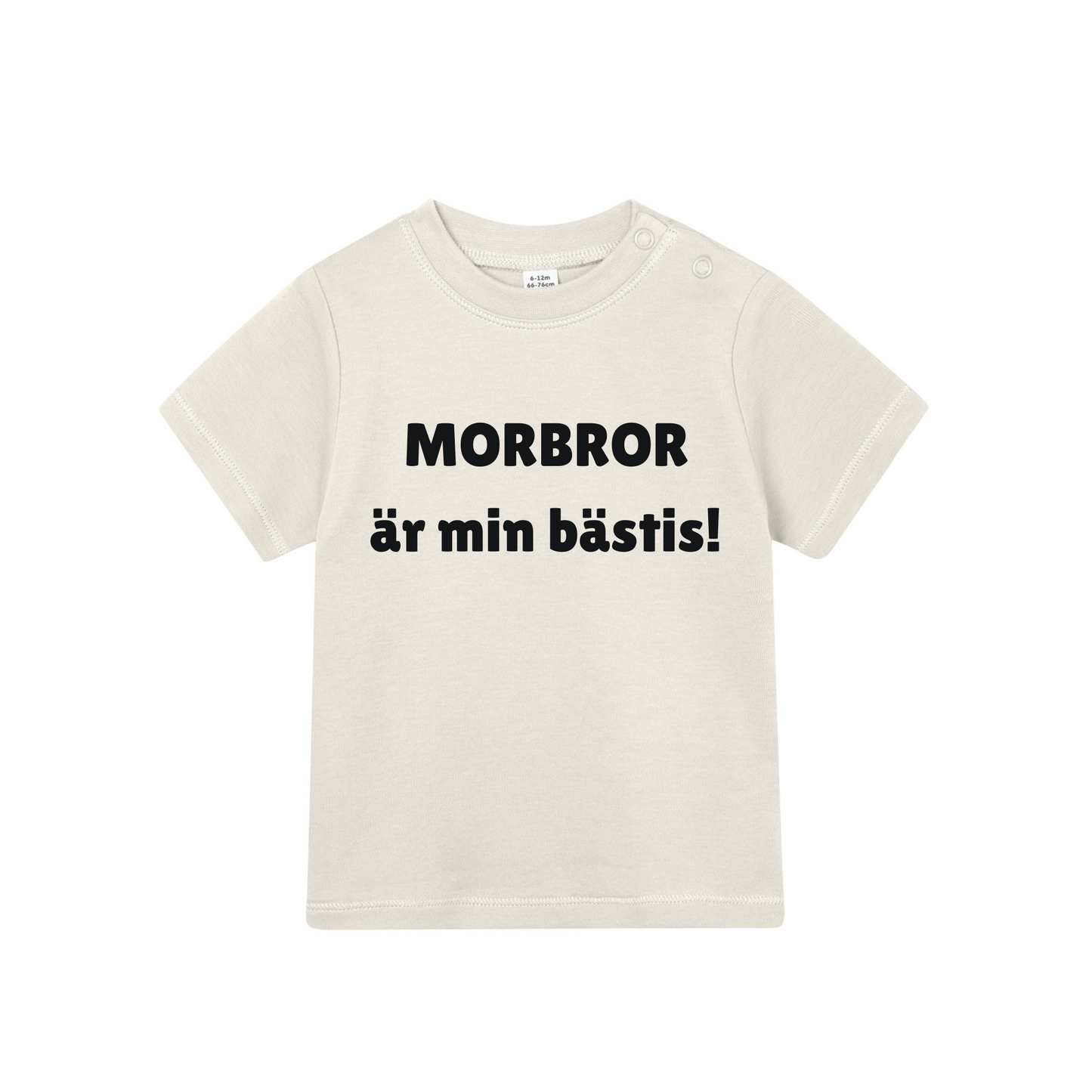 Barn t-shirt "MORBROR är min bästis!"