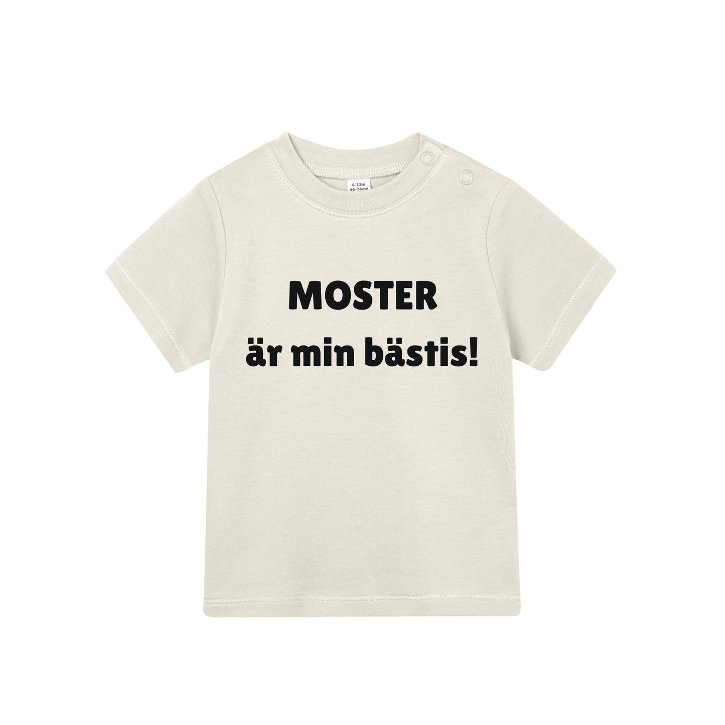 Barn t-shirt "MOSTER är min bästis!"