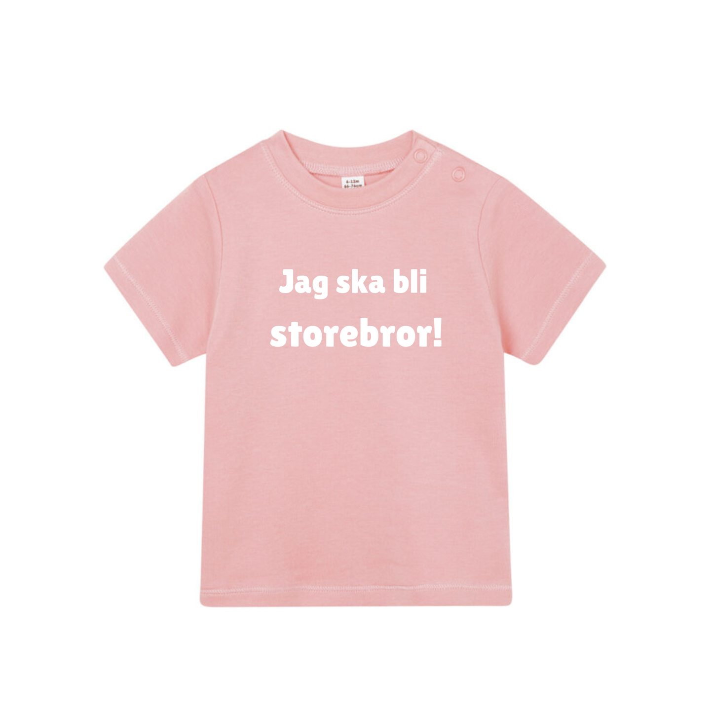 Barn t-shirt "Jag ska bli storebror"