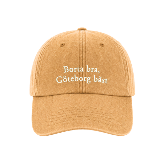 "Borta bra, Göteborg bäst" keps