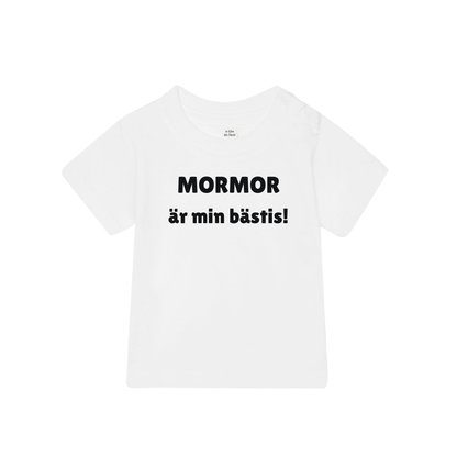 Barn t-shirt "MORMOR är min bästis!"