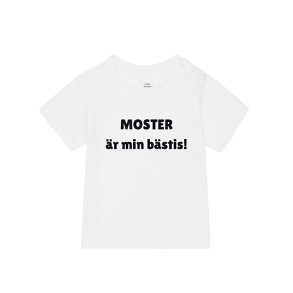 Barn t-shirt "MOSTER är min bästis!"