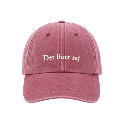 "Det löser saj" keps