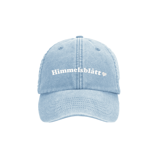 Himmelsblå barnkeps