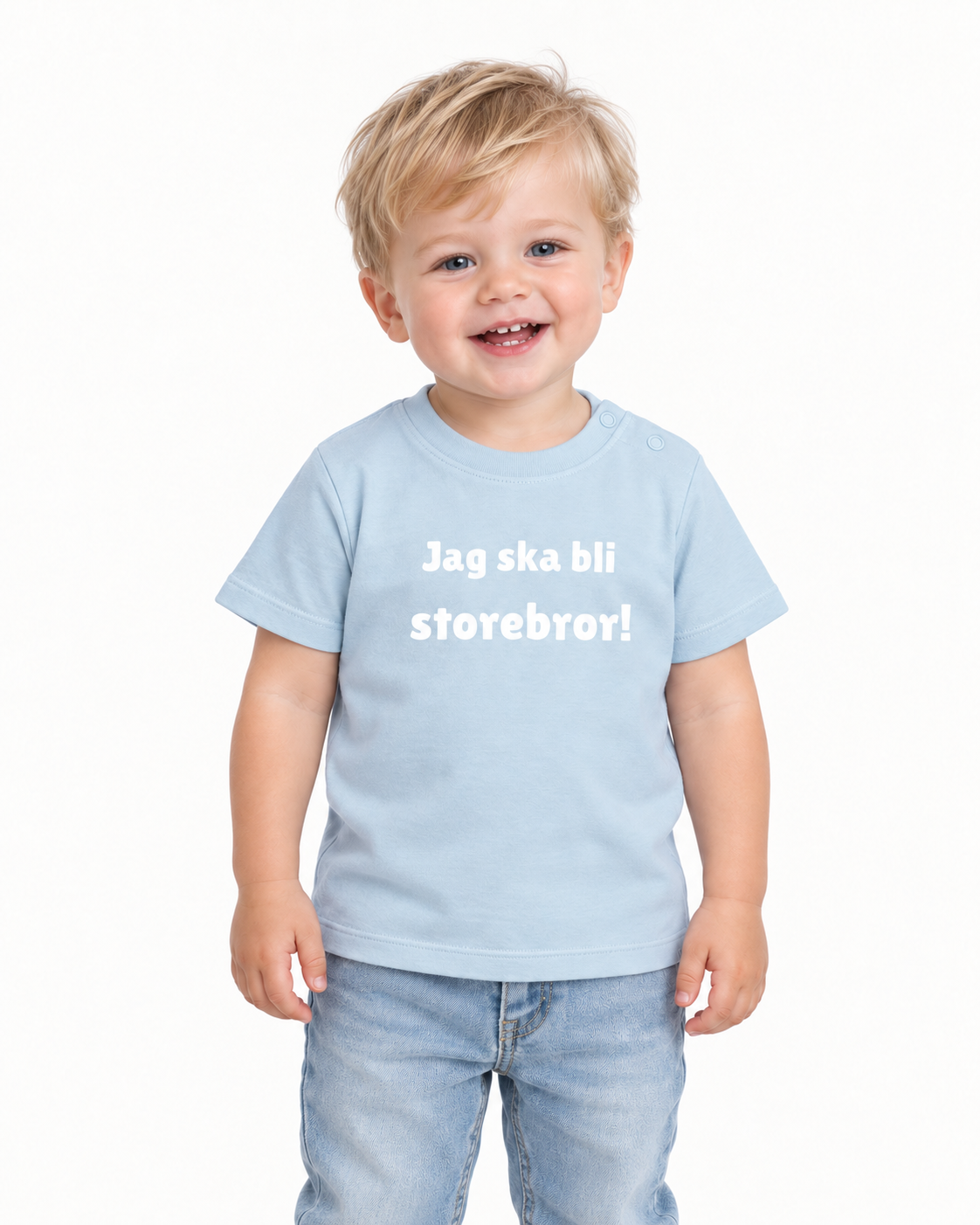 Barn t-shirt "Jag ska bli storebror"