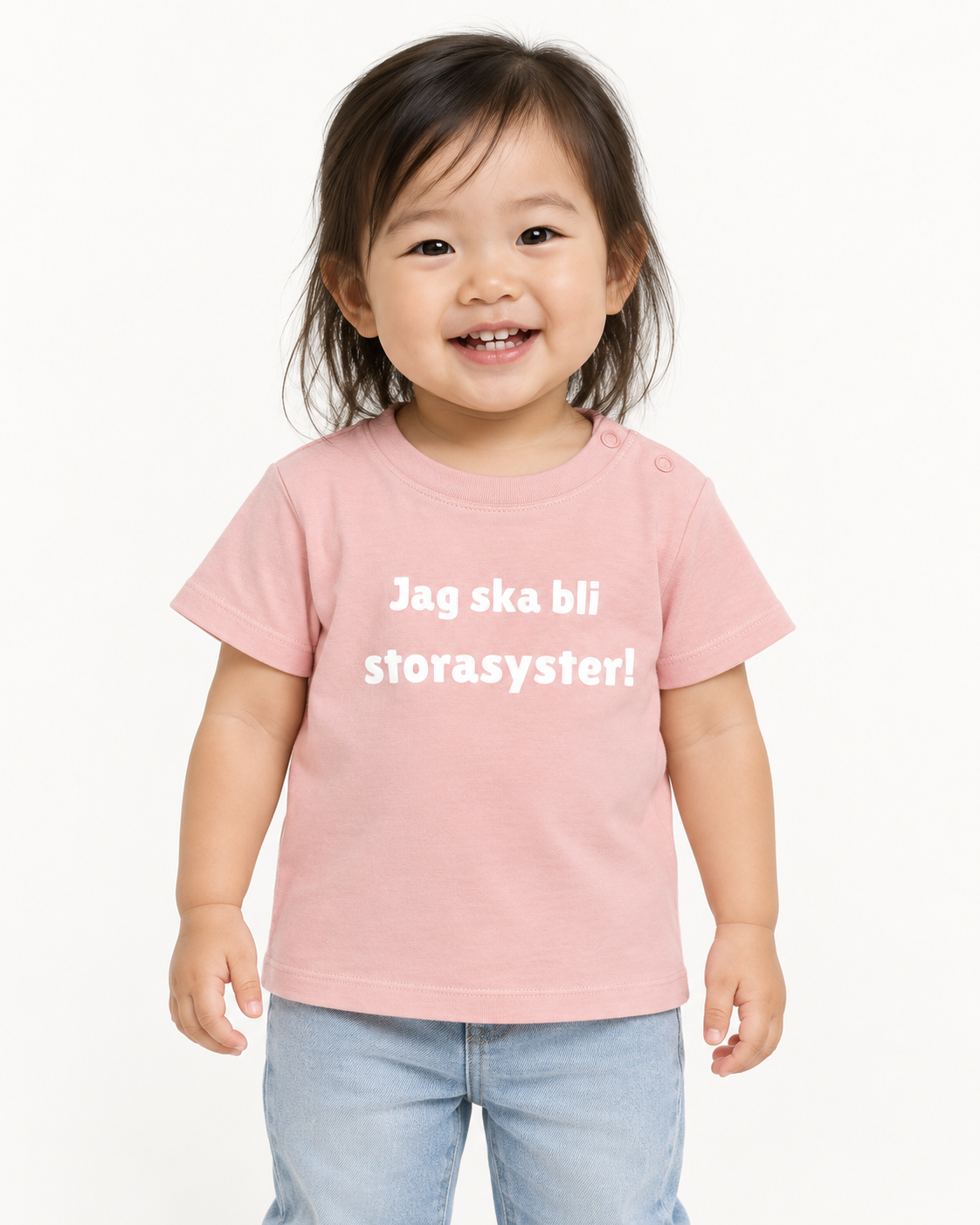 Barn t-shirt "Jag ska bli storasyster"