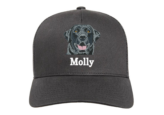 Svart Labrador Retriever Keps
