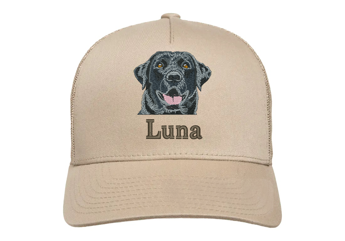 Svart Labrador Retriever Keps