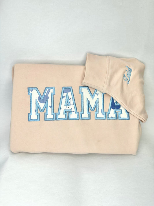 Mamma Sweater med ditt barns plagg