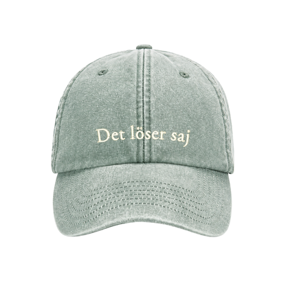 "Det löser saj" keps
