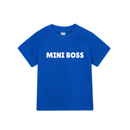 Barn t-shirt "MINI BOSS"