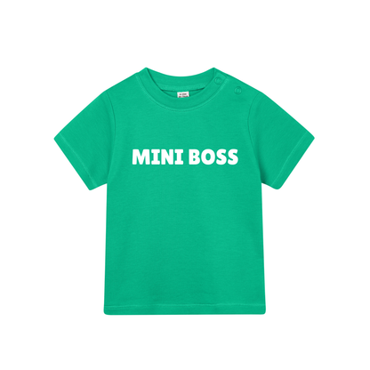 Barn t-shirt "MINI BOSS"