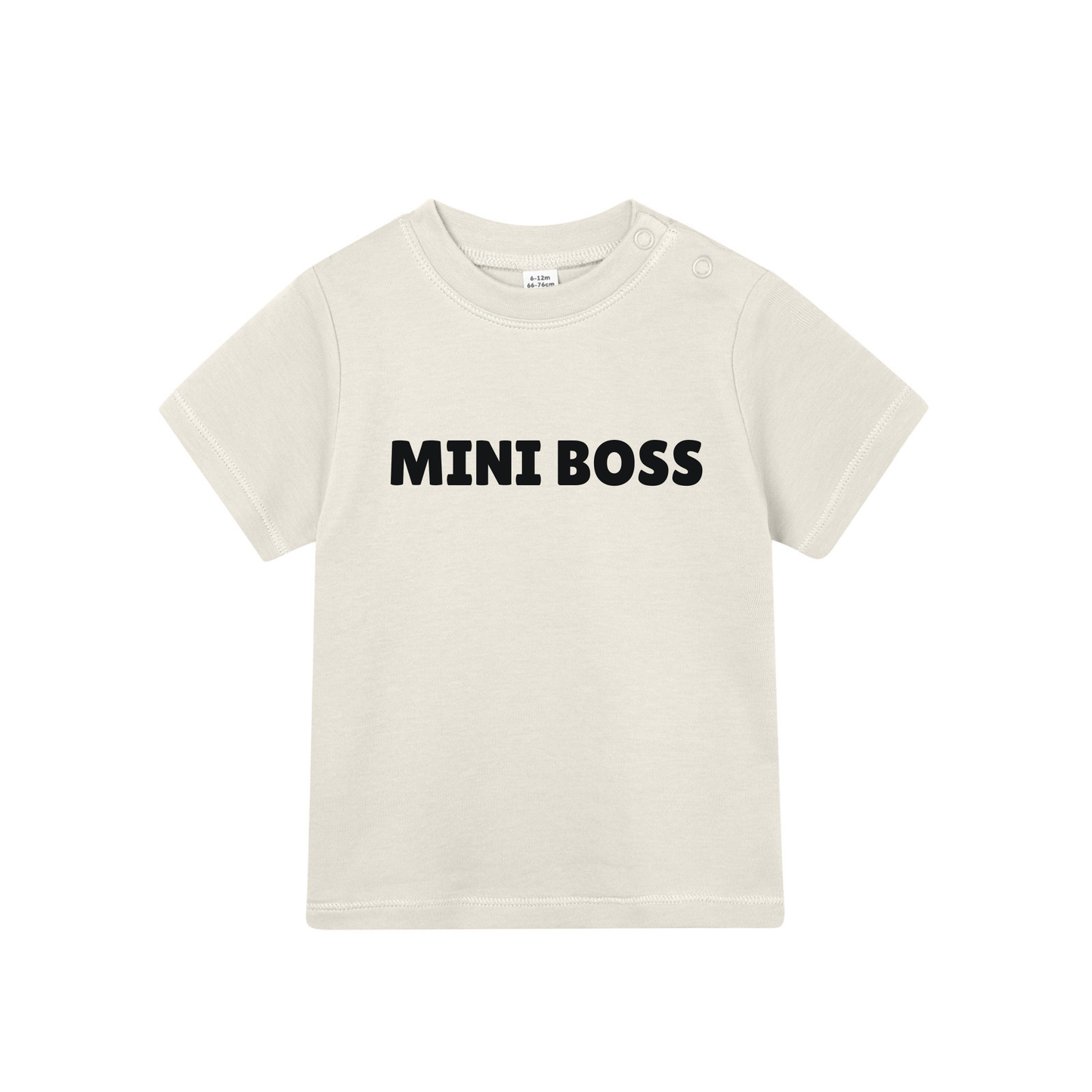 Barn t-shirt "MINI BOSS"