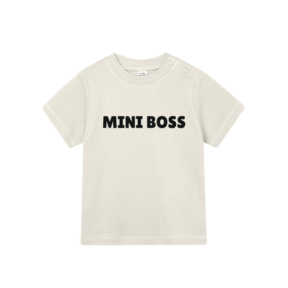 Barn t-shirt "MINI BOSS"