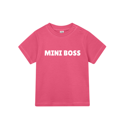 Barn t-shirt "MINI BOSS"