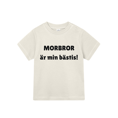 Barn t-shirt "MORBROR är min bästis!"