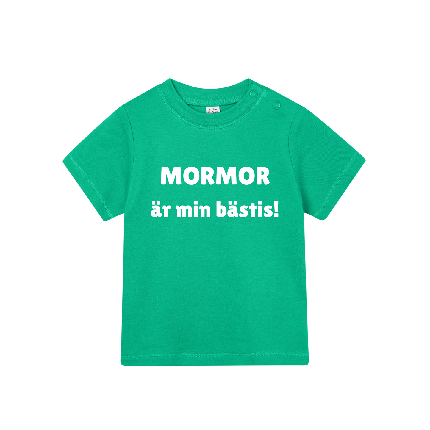 Barn t-shirt "MORMOR är min bästis!"