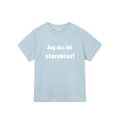 Barn t-shirt "Jag ska bli storebror"