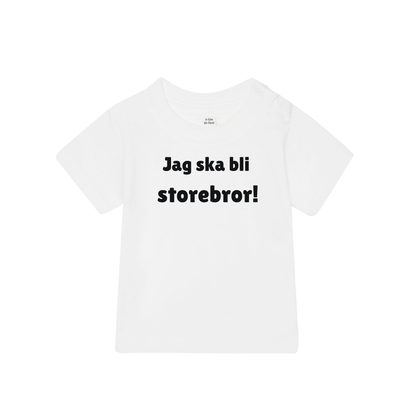 Barn t-shirt "Jag ska bli storebror"