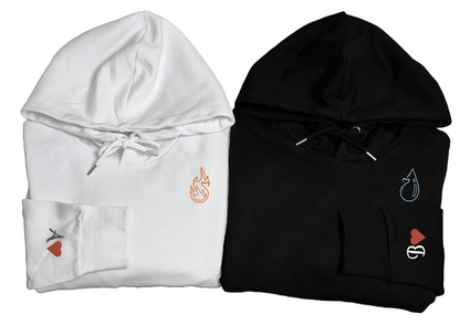 Eld och Vatten med personliga initialer