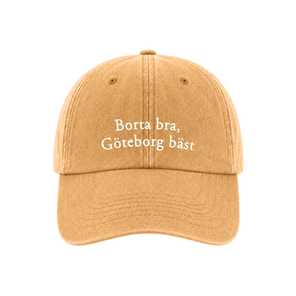 "Borta bra, Göteborg bäst" keps