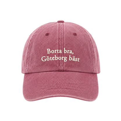 "Borta bra, Göteborg bäst" keps