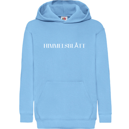 Hoodie "HIMMELSBLÅTT"