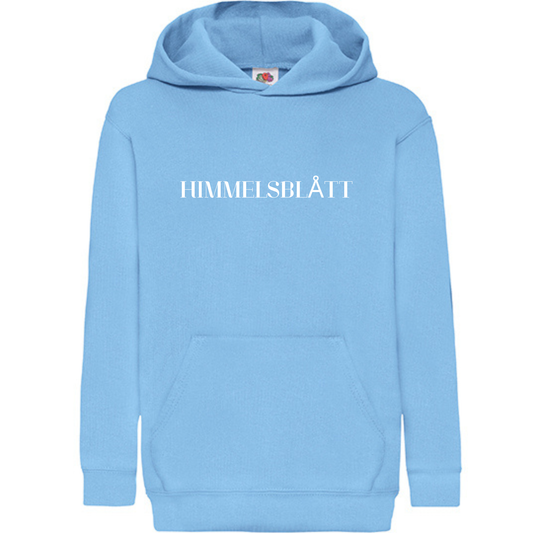 Hoodie "HIMMELSBLÅTT"