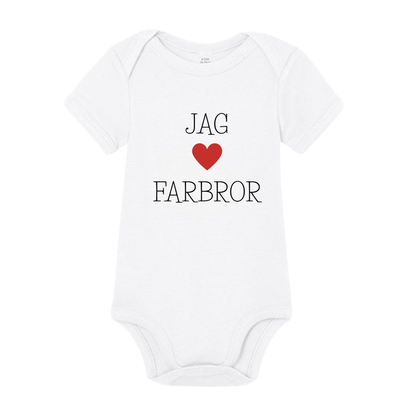 Jag älskar farbror babybody