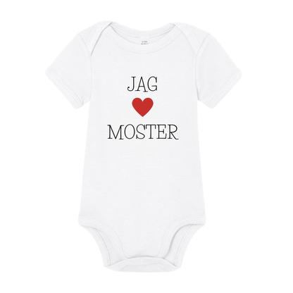 Jag älskar moster babybody