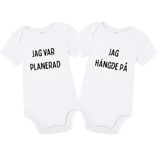 Tvilling Bodies "Jag var planerad, Jag hängde på"