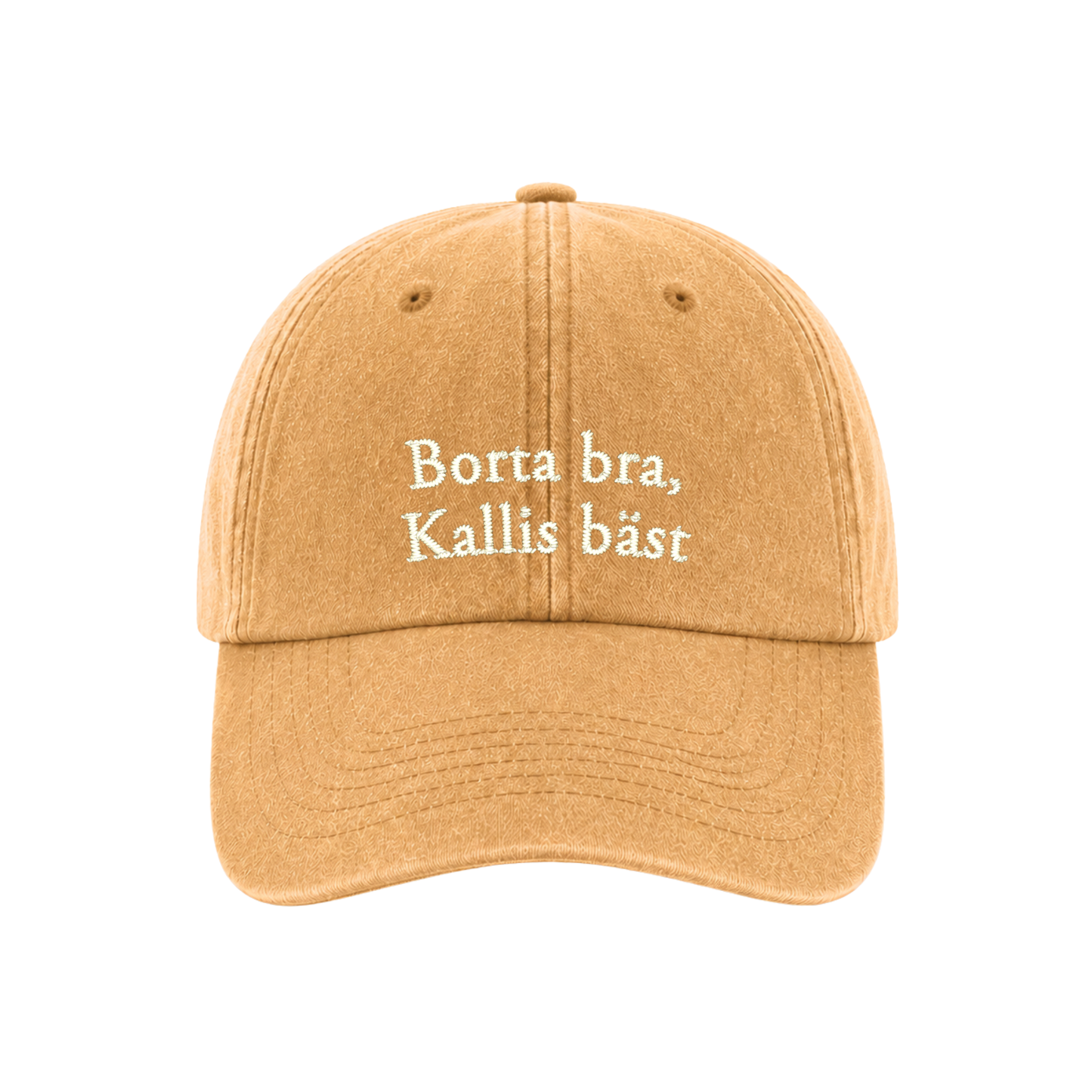 "Borta bra, Kallis bäst" keps