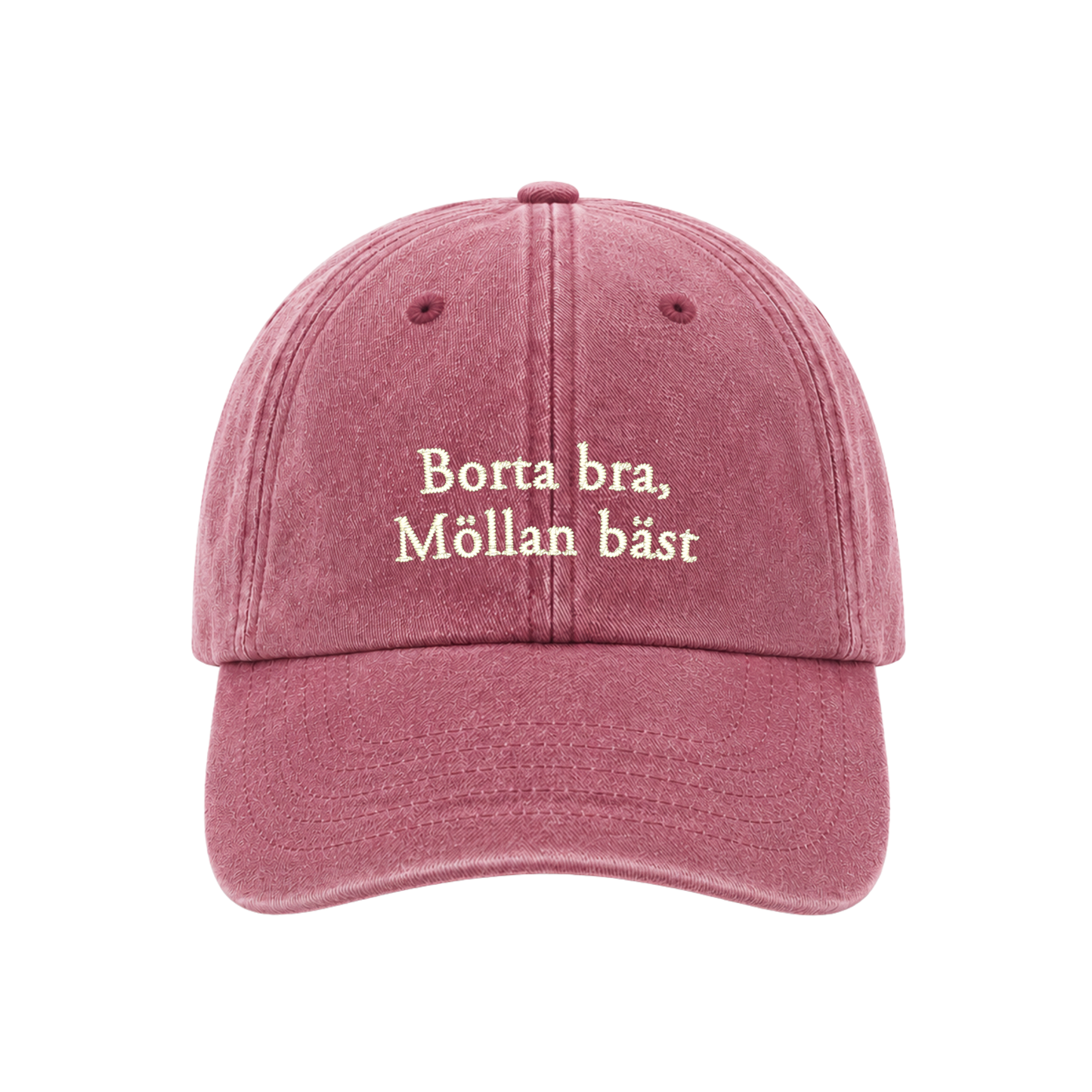 "Borta bra, Möllan bäst" keps