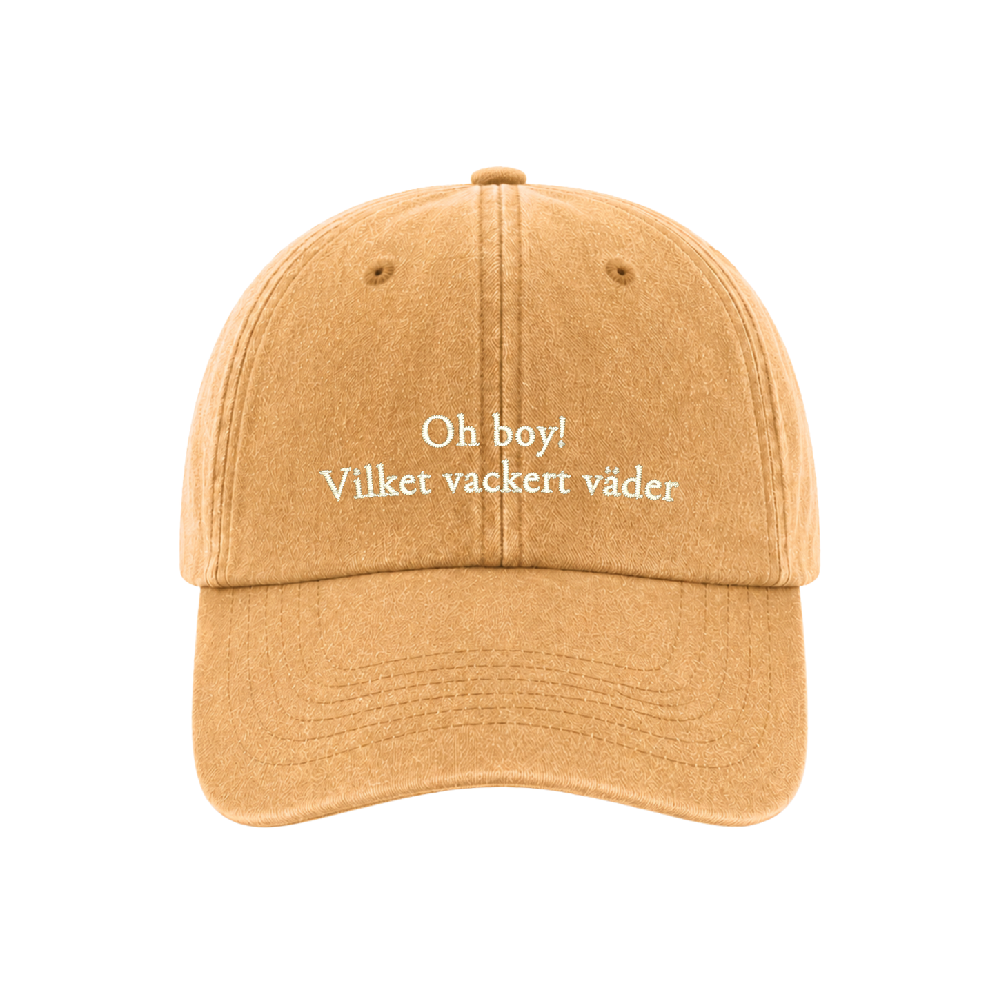 "Oh boy! Vilket vackert väder" keps