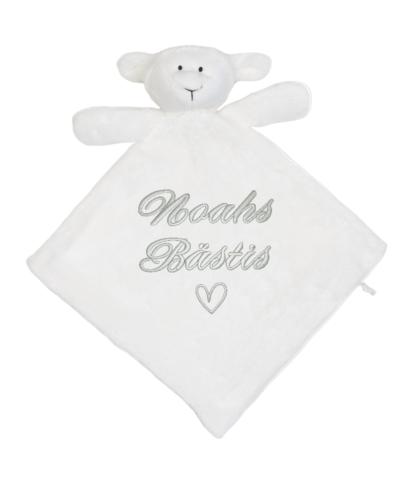 Får Snuttefilt med Broderat namn