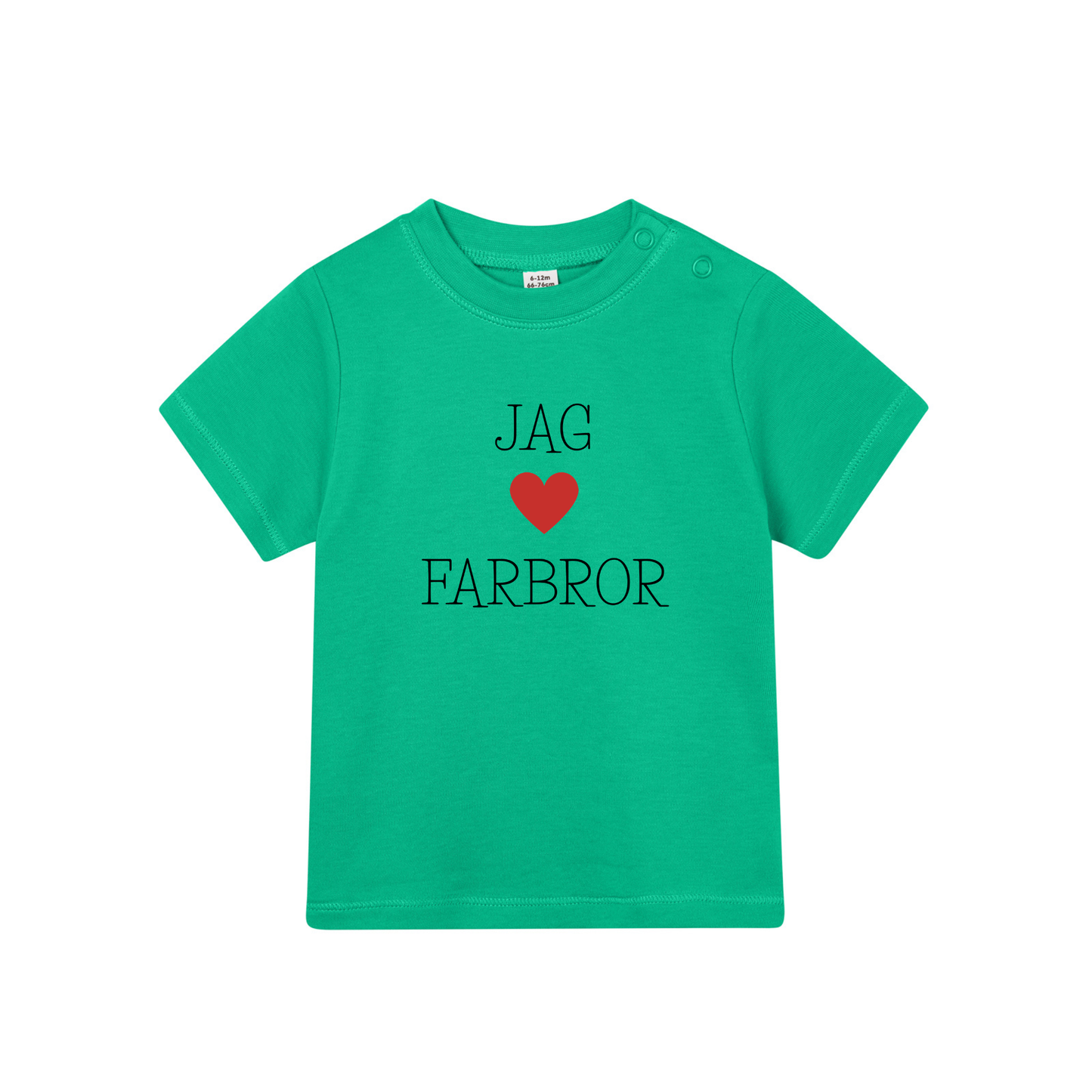 Barn t-shirt "Jag älskar farbror"