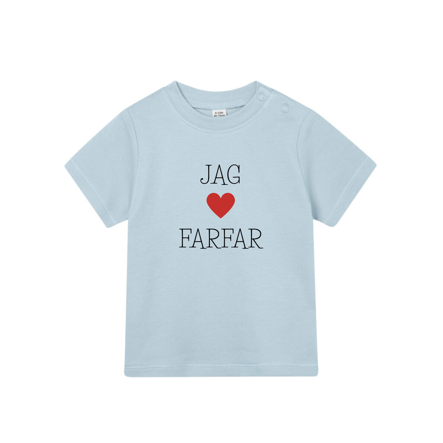 Barn t-shirt "Jag älskar farfar"