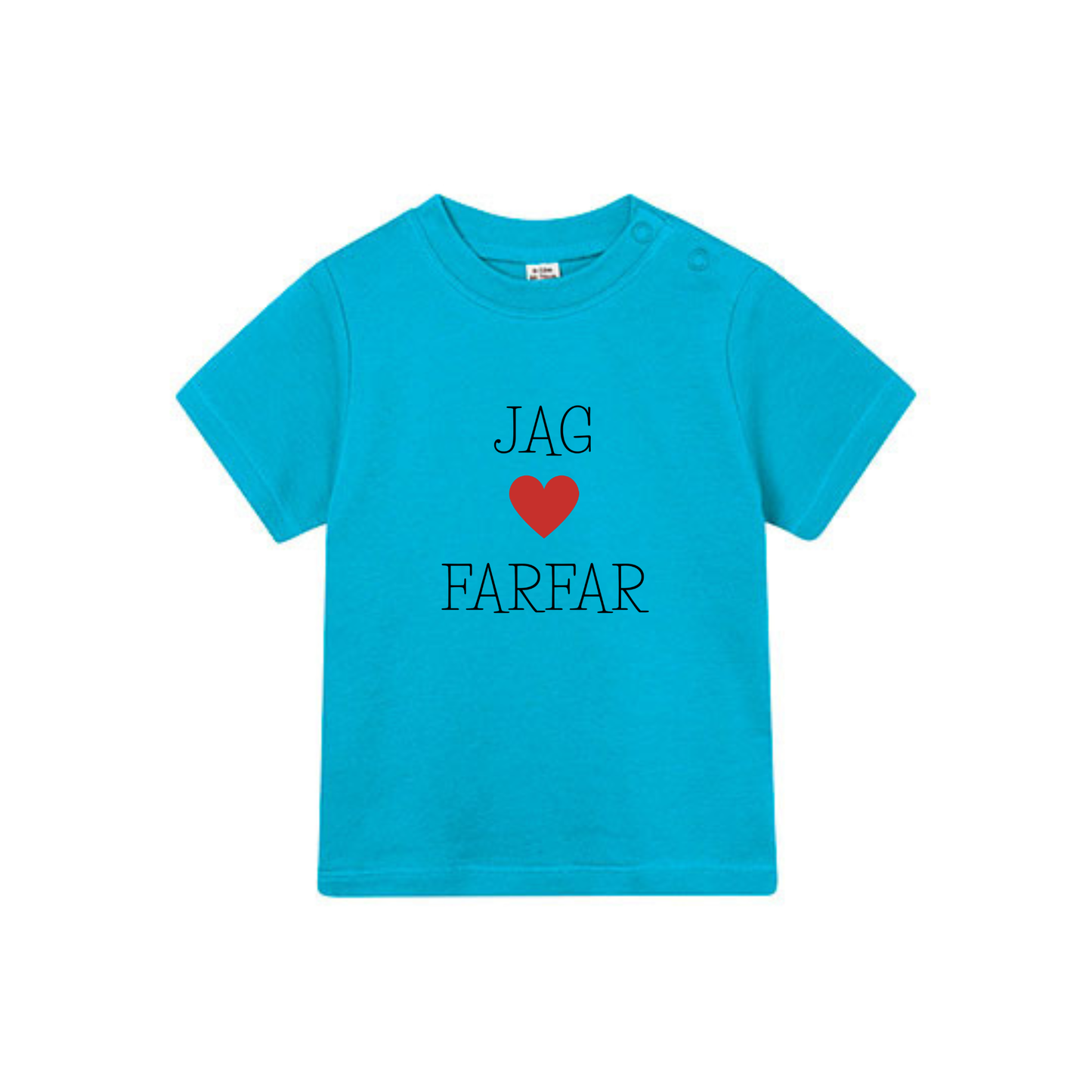 Barn t-shirt "Jag älskar farfar"