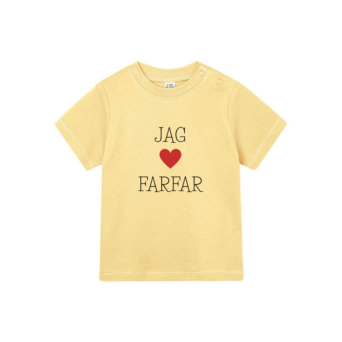 Barn t-shirt "Jag älskar farfar"
