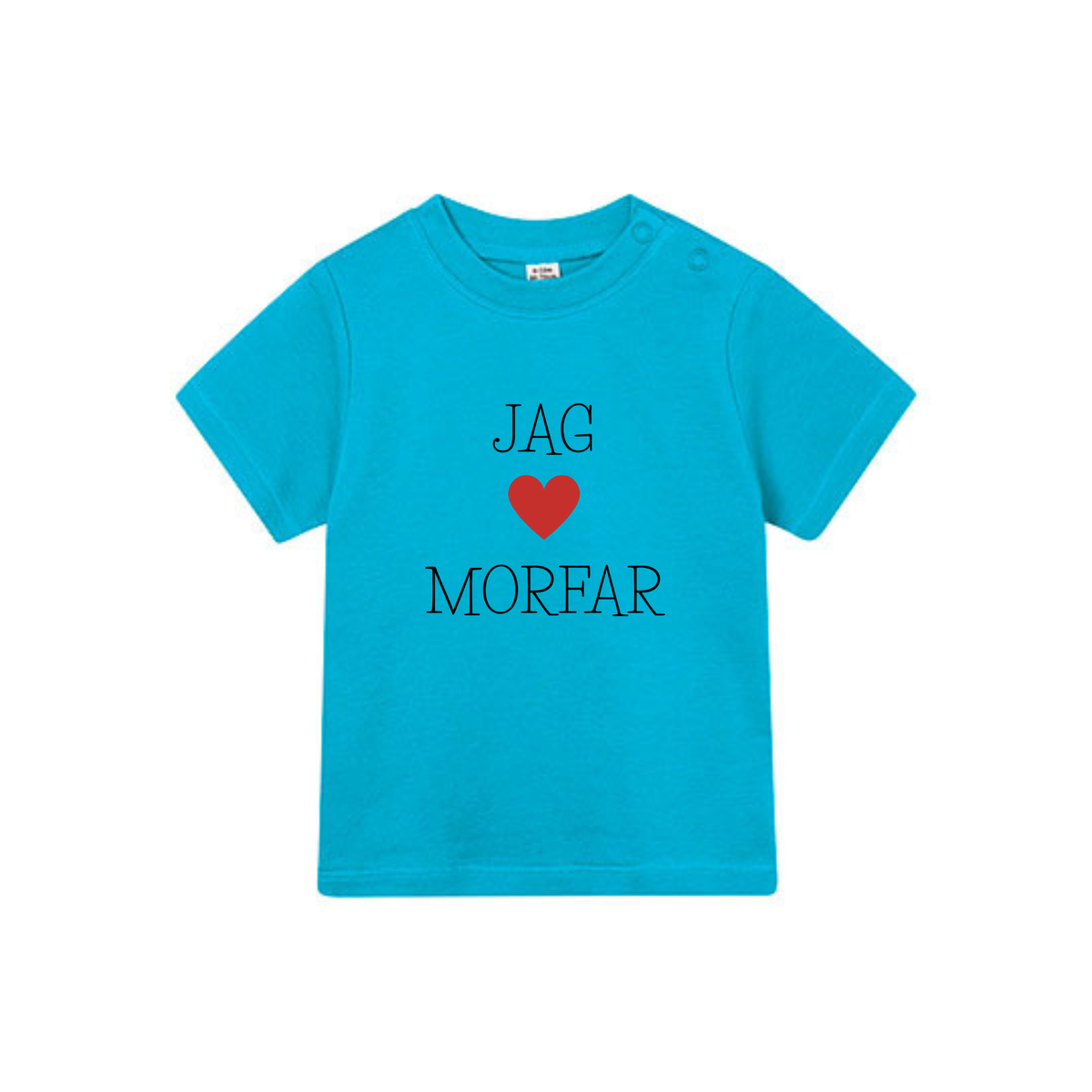 Barn t-shirt "Jag älskar morfar"