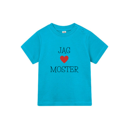 Barn t-shirt "Jag älskar moster"