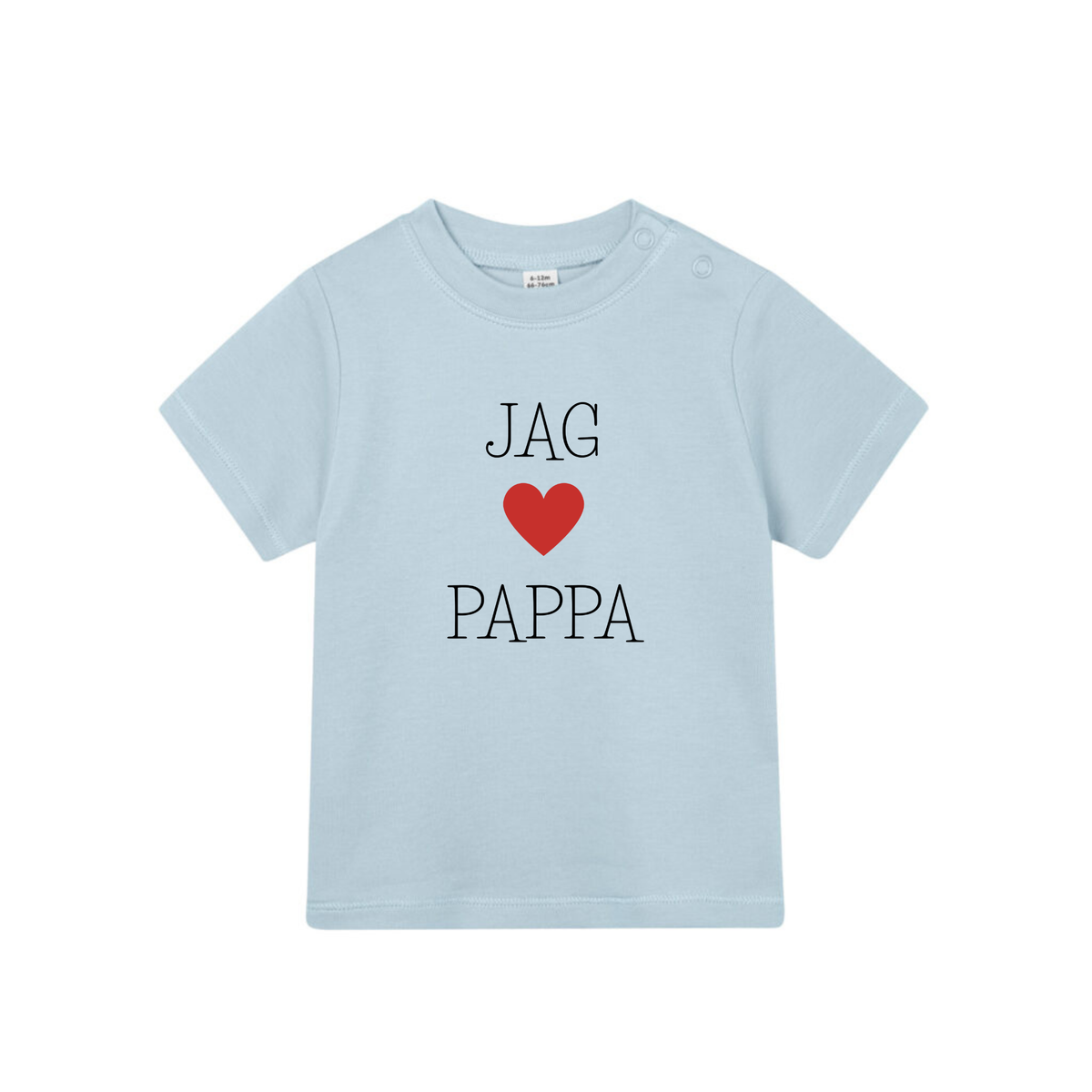Barn t-shirt "Jag älskar pappa"