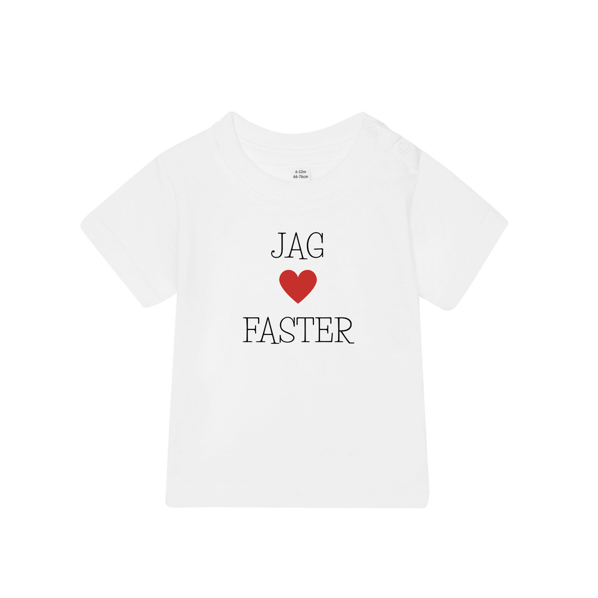 Barn t-shirt "Jag älskar faster"
